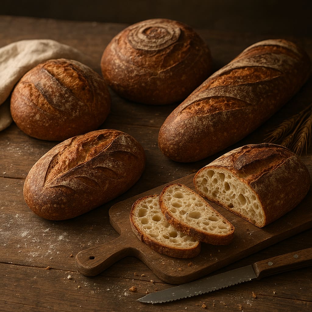 Panes artesanales